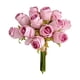 thumbnail image 2 of Set de ramos de flores artificiales 12 piezas - Arreglo floral simulado de seda • Decoración de boda • Utilería para fotografía • Decoración de oficina en casa Flores artificiales, 2 of 7