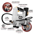 thumbnail image 2 of Performance Tool W7721 20V Cordless High Volume Grease Gun, 2 of 15