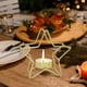 thumbnail image 5 of onlyliua ¡ Ofertas Del Día Liquidación Prime! Vela Navideña para Mesa de Comedor, Forma de Árbol de Navidad Festivo, Vela Metal y Hierro, Vela de Estrella, 5 of 5