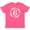 Vintage Hot Pink, variant on Inktastic 6th Birthday Floral Wreath Youth T-Shirt