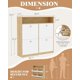 thumbnail image 2 of |2025|space-saving narrow shoe gabinete: 4 flip cajones & abiertos estante, de madera freestanding organizer para slippers, sneakers, heels & boots, perfect para entrada|, 2 of 9