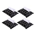 thumbnail image 4 of unbranded 4Ud Plegable De Tela Para Pañuelos Y Toallas De Negro, 4 of 5