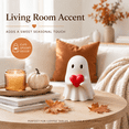 thumbnail image 4 of Cute White Soft Ghost Figurines as Desktop Ornaments, Mini Spooky Statue Decorations for Home Bedrooms, Living Rooms, Wall Shelves and Various Halloween Party Tabletop Layouts, White, 4 of 8