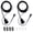 20Ft-Black-2, variant on Pendant Light Cord - 10 Feet Hanging Light Bulb with Plug in Cord - 2 Pack Lamp Cord E26 Light Socket with Wire White Extension Chandelier Lantern Cable with On/Off Switch (No Bulb Included)