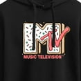 thumbnail image 3 of MTV - Sugar Cookie  - Juniors Cropped Pullover Hoodie, 3 of 5