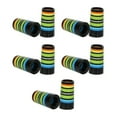 thumbnail image 1 of HLONK Colorful Striped Golfing Iron Ferrules Fit 0.35Inch 0.37Inch Iron Shafts, 1 of 21