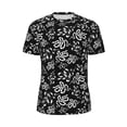 thumbnail image 5 of Wukai Snake Print Men's Short-Sleeved Mesh T-Shirt,Quick-Dry Short Sleeve Workout T-Shirt-6X-Large, 5 of 8
