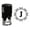 Black, variant on Printtoo R-40 Self Inking Alphabet J Monogram Octagon Celtic Swirl Frame Rubber Stamp Office Stationary-Red