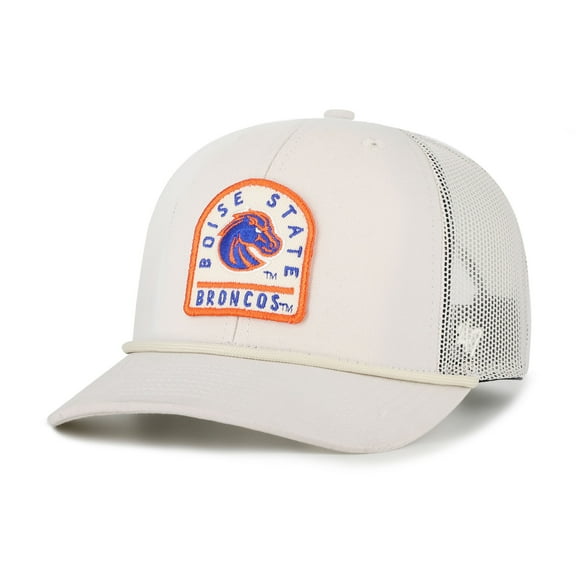 Unisex '47  Cream Boise State Broncos Core & Inline Gravestone Adjustable Trucker Hat