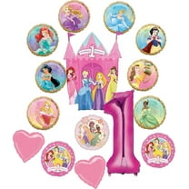 Princess Theme Birthday Party Supplies Castle Airloonz Balloon Bouquet Decorations