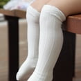 thumbnail image 7 of OUSITAID Baby Girls Boys Uniform Knee High Socks Tube Ruffled Stockings Infants and Toddlers Gray/M, 7 of 7