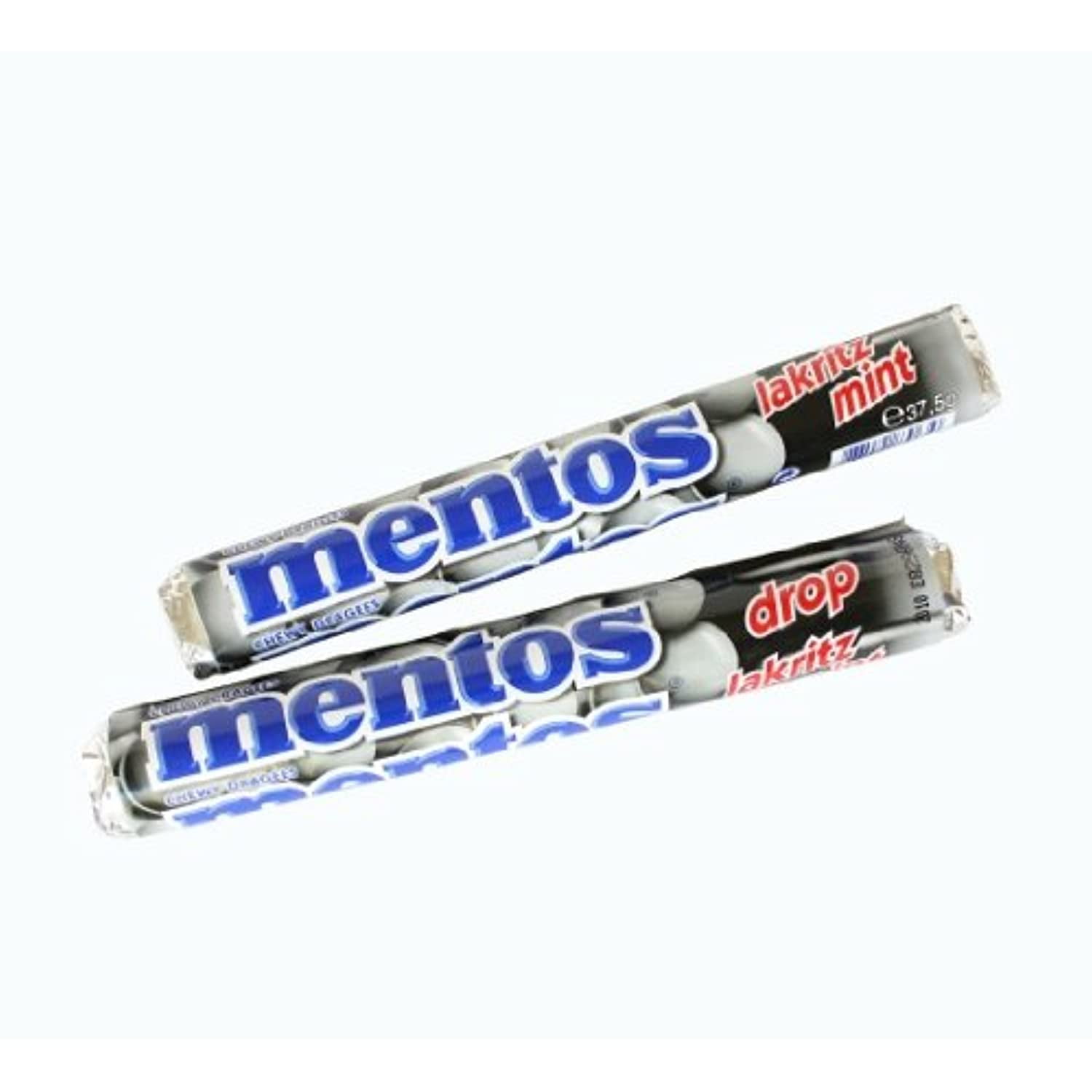 Mentos Licorice Roll (Lakrids Mint), 2 Rolls