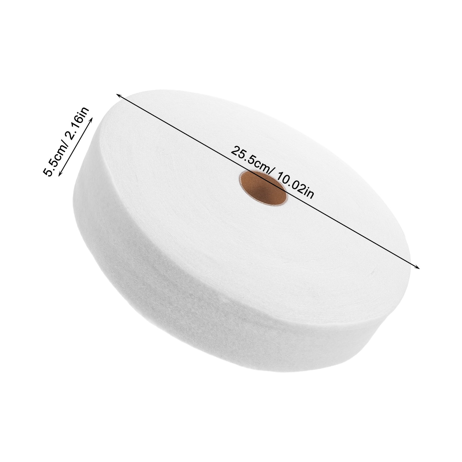 HOOWIFFY 2 Rolls White Cotton Batting Roll For Quilts Purse And Diy Crafts Needle Punched Easy Sewing