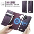 thumbnail image 3 of CaseMe Cartera for iPhone 17 Compatible con Magsafe, 2 en 1 de Piel Sintética [Bloqueo RFID] Tarjetero con Tapa, Soporte Magnético a Prueba de Golpes, Cubierta Desmontable for iPhone 1, 3 of 10