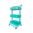 thumbnail image 4 of Carrito Organizador Bluelander de Metal, Azul Bluelander CBHH-0195, 4 of 4