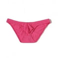 thumbnail image 3 of HUPOM Men'S Underwear Underwear For Men Pack Medium waist Comfort Waist Solid Thong Hot Pink L, 3 of 4