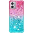 thumbnail image 2 of Liquid Case for Moto G 5G 2023, Glitter Bling Soft TPU Bumper Heavy Duty Shockproof Protective Cover Full Body Bling Liquid Sparkle Flowing Case for Motorola Moto G 5G 2023 Gradient Turquoise, 2 of 12