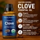 thumbnail image 2 of Aceite Esencial De Clavo Orgánico 30 Ml - Aceite Puro Sin Diluir Para Aliviar El Dolor De Muelas - Alivia Los Músculos Doloridos - Aceite Esencial De Clavo De Olor Para Dientes, Encías, Dolor De Muela, 2 of 9