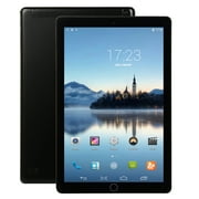 Tablettes Android S2 10,1 pouces pour ordinateur portable 6 Go de RAM 128 Go de ROM Tablettes d'apprentissage Ordinateur Wifi Tablettes GPS Noir
