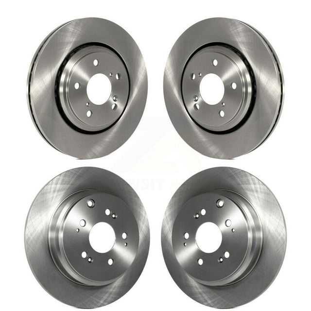 CMX Front Rear Disc Brake Rotors Kit for Car 2015-2017 Honda Odyssey K8-101617