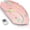 Pink, variant on Gaming , Rechargeable    with Type-C  ,   with 3 Adjustable DPI, 6 Silent Buttons, LED Light, Long  Life for Laptop, PC,
