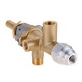 Safety Brass Patio Heater Main Control Valve with Pilot Port Fit for
