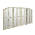 thumbnail image 4 of Raelynn Arch Window Pane Mirrors Off-White 27" x 15" (Set of 4) by Aspire, 4 of 6
