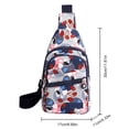 thumbnail image 3 of Bolso Pecho Mujer Crossbody Moda Bolso Cintura Bolsillo (Ginkgo Leaf) Sywqhk Para Estrenar, 3 of 3