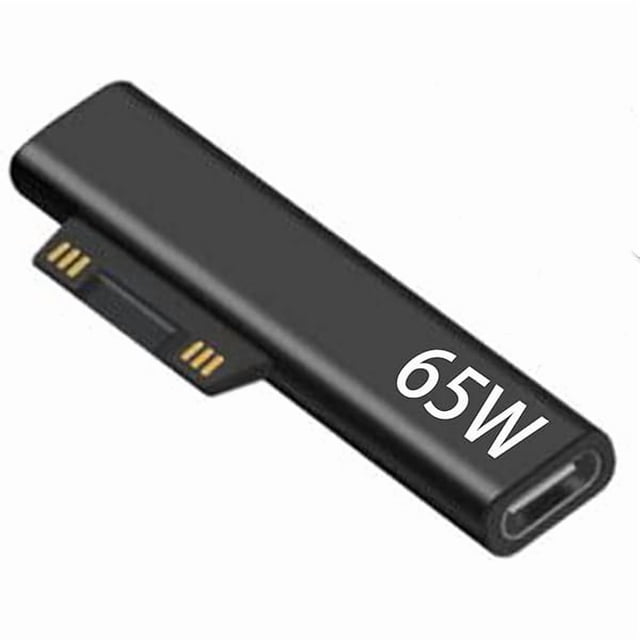 wonima11 65W USB C to Microsoft Surface Charger Adapter, Surface Pro Charger Made for Original Microsoft Surface Pro 9 8 7+ 7 6 5 4 3 X 1796 1769 1800 Power Adapter Supply