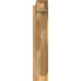 thumbnail image 2 of Ekena Millwork 6"W x 26"D x 30"H Traditional Rough Sawn Craftsman Outlooker, Western Red Cedar, 2 of 4