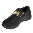 thumbnail image 1 of Espadrilles pour Femmes Chaussures Adultes Espadrilles Mode Décontractée Confortables à Semelles Compensées avec Fermeture Éclair Chaussures de Course, Noir, 9, 1 of 4