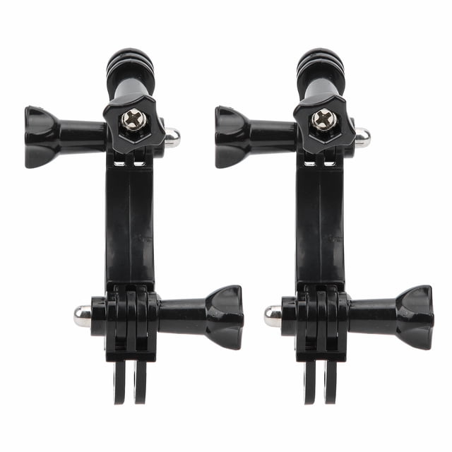 Brazo de extensión para selfies, 2 juegos de extensión para casco, accesorios para cámara deportiva, soporte para cámara de ciclismo, diseño de primera clase