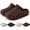 Brown, variant on 2026 New Men's Cloud Walk Clogs - Summer Comfortable Lightweight Cushioned Arch Support Thick-Sole Non-Slip Clogs