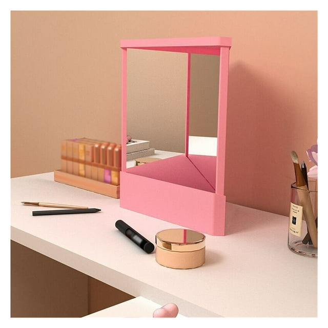 Slim True Mirror Non Reversing Mirror for Makeup Vanity & Beauty