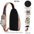 thumbnail image 3 of Minimalist Ink Style Sling Backpack, Geometric Tribal Crossbody Daypack for Outdoors, 3 of 6