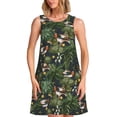 thumbnail image 1 of Disketp Mallard Ducks And Water para Vestido sin Mangas para Mujeres, Vestidos de Verano para Mujeres, Casual y Holgado para la Playa, 1 of 7