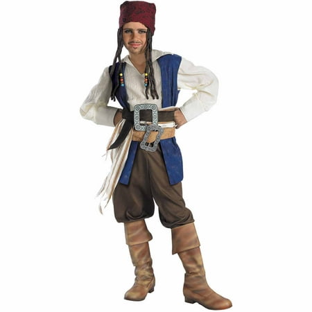 Jack Sparrow Child Halloween Costume, L (10-12)