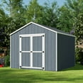 thumbnail image 3 of Little Cottage Co. 10x10 Value Gable Shed, Outdoor Wood Storage Do-It-Yourself Precut Kit, 3 of 13