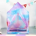 thumbnail image 4 of POCO DIVO Unicorn Paradise Princess Castle, Girls Pegasus Bedroom Play Tent, Foldable Roomy Children Pony Playhouse, 4 of 6