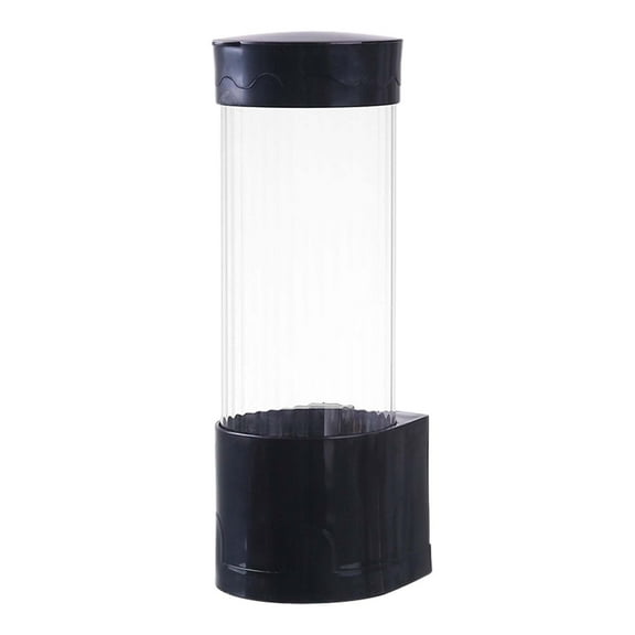 Konghyp Plastic Cup Dispenser,Pull Type Water Cooler Cup Holder,Can Accommodate 40 Disposable Cups,Wall Mounted Mouthwash Cup Dispenser For Bathroom Office Gym School