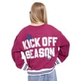thumbnail image 5 of Hello Kitty Girls' Front Back Graphic Sweatshirt with Long Sleeves, Sizes 4-16, 5 of 7