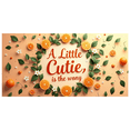 thumbnail image 2 of LUUFILx Little Cutie Orange Themed Backdrop Banner for Baby Shower Photography Decor Party Supplies Spring Decorations Background Props, 2 of 8