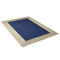 thumbnail image 6 of HAND WOVEN JUTE ECO-FRIENDLY AREA RUGS - 5'x8', Rectangle Shape, Blue Beige Color, Contemporary Pattern, High Pile, Natural Fiber, Outdoor Indoor Handmade Area Rugs for Living Room, Bed Room (J00026), 6 of 9