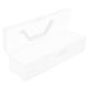 thumbnail image 2 of Caja de almacenamiento de plástico con tapa y asa, organizador multiusos para suministros para manualidades, Kit de costura, caja organizadora de herramientas portátil, 2 of 8