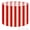 Color 1, variant on Drum Lampshades 13"x13"x10" Red White Vertical Striped Retro Circus Style Light Shade for Table Lamps Floor Lamp Shades Replacement Assembly Required