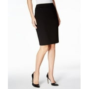 Calvin Klein Women's Petite Pencil Skirt, Black, 12P