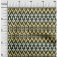 thumbnail image 1 of oneOone Cotton Poplin Fabric Damask & Chevron Ikat Print Sewing Fabric BTY 42 Inch Wide, 1 of 4