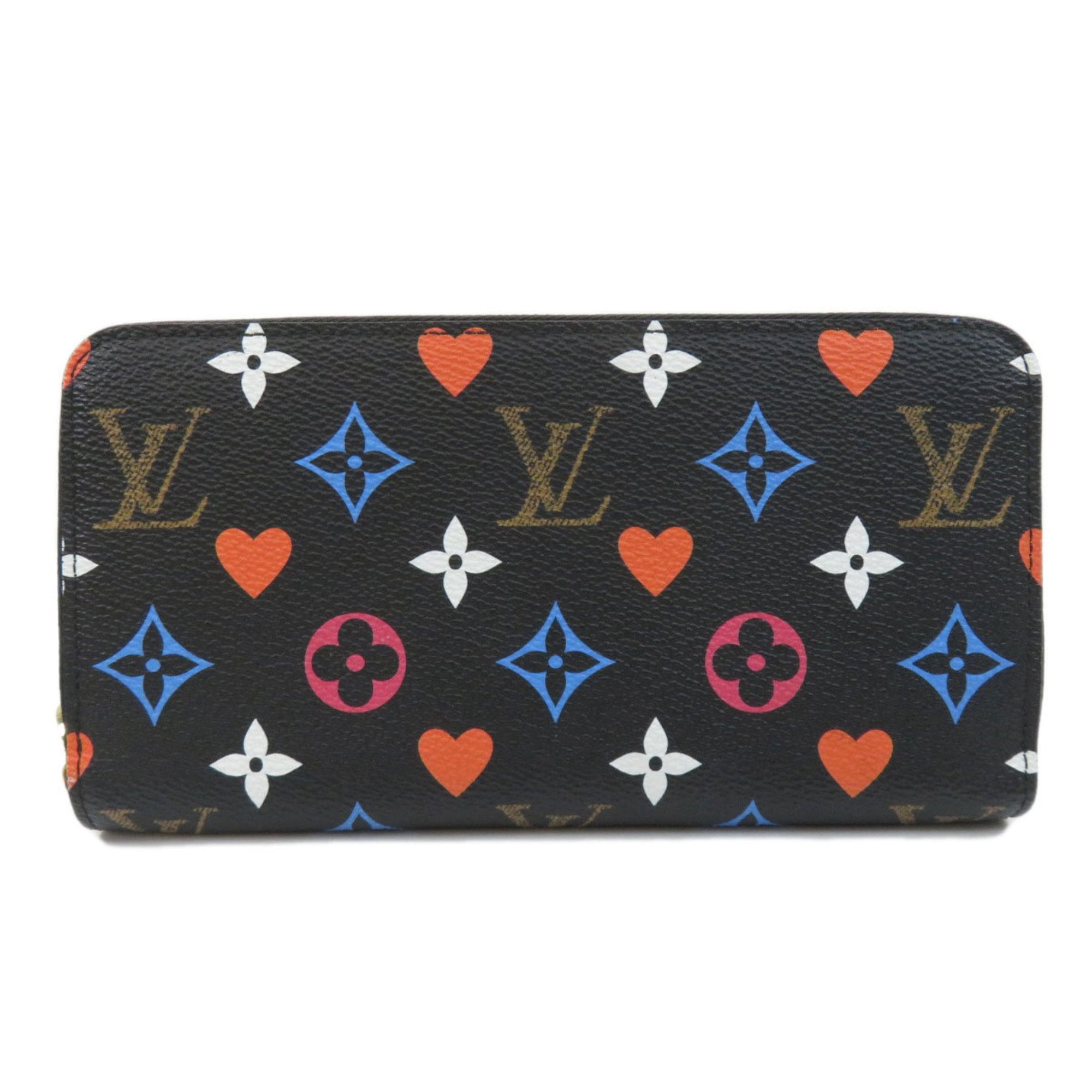 Authenticated Used Louis Vuitton M80323 Zippy Game On Long Wallet