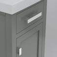thumbnail image 5 of Water Creation Mia 18" Solid Hardwood Single Bathroom Vanity in Gray/Chrome, 5 of 8