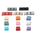 thumbnail image 2 of 20PCS Profile PBT Keycaps Mechanical Keyboard Mixded Color Blank Keycaps Custom Gamer Mx Switch No Engraved Key Cap, 2 of 11